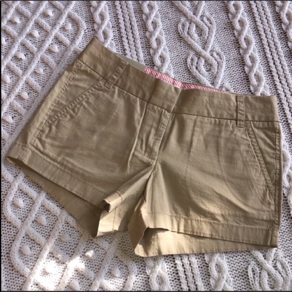 NWT J. Crew City Fit 3” inseam Shorts Sz 0